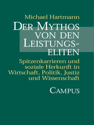 cover image of Der Mythos von den Leistungseliten